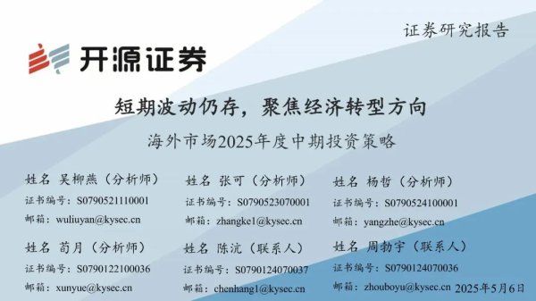 炒股配资评测网 开源证券港股中期策略：短期波动仍存，聚焦经济转型方向