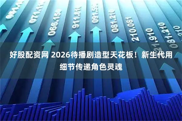好股配资网 2026待播剧造型天花板！新生代用细节传递角色灵魂